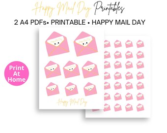 Happy Mail Day Printables