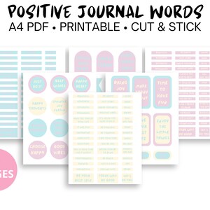 Positive Journal Words