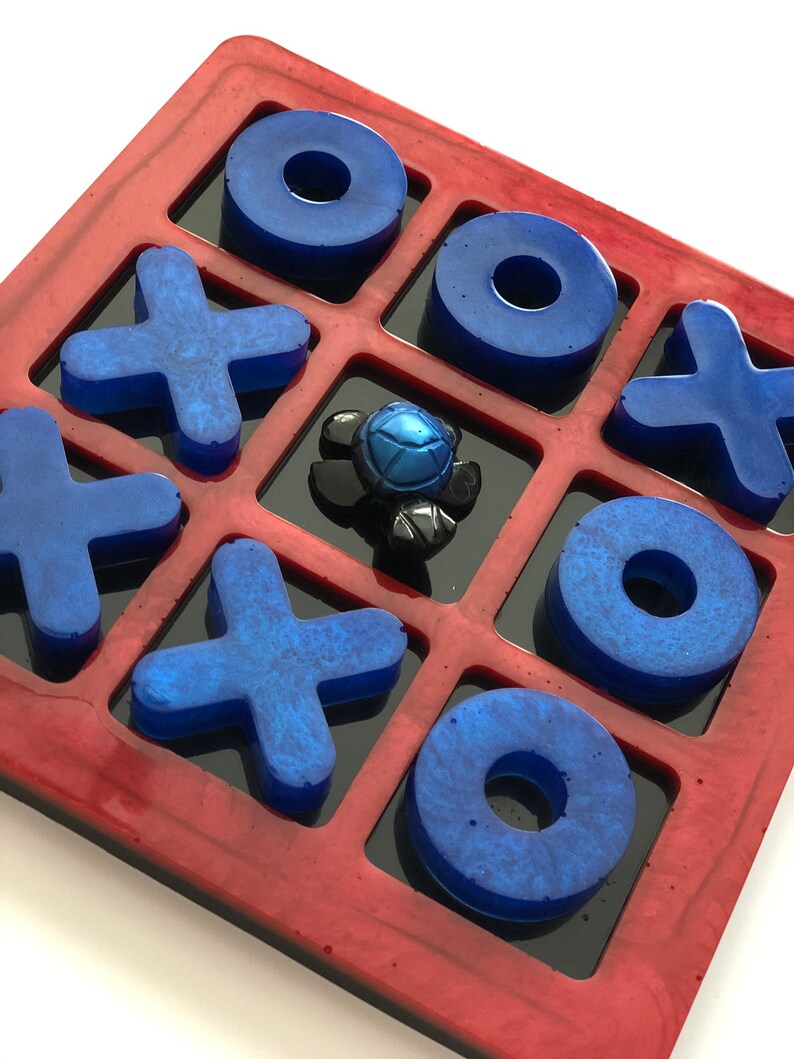 Resin Tic Tac Toe Boards; coffee table games; decor; children\u2019s games