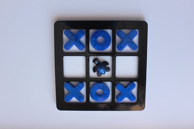 Resin Tic Tac Toe Boards; coffee table games; decor; children\u2019s games