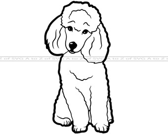 Download Poodle Outline Etsy