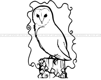 Download Snowy Owl Svg Etsy