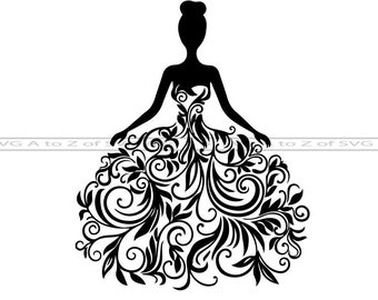 Free Free 73 Wedding Gown Svg SVG PNG EPS DXF File