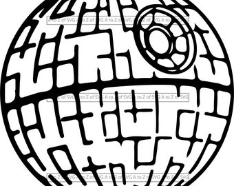 photo Star Wars Death Star Svg Free death star design etsy