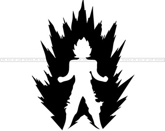 Free Free 294 Son Goku Svg SVG PNG EPS DXF File