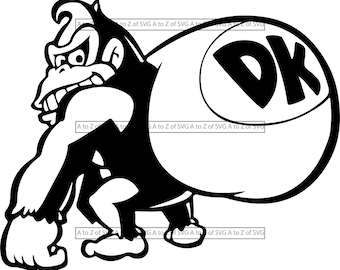 Download Donkey Kong Svg Etsy