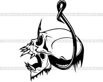 Download Fish Skull Svg Etsy