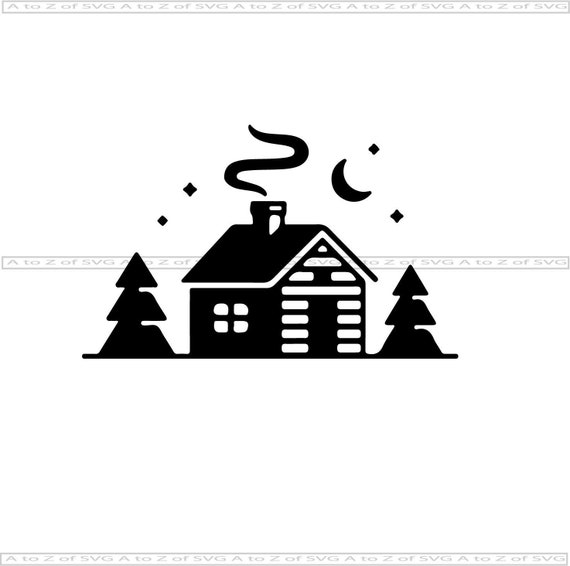 Download Clip Art Moose Dxf Log Cabin Vector Clipart Winter Cabin Svg Bundle Mountain Deer Lodge Cut File Jpg Png Dxf Woodland Cottage Scene Silhouette Art Collectibles