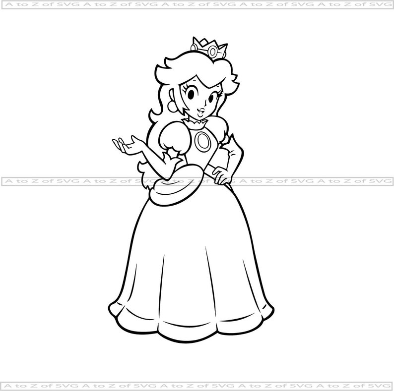 Free Free 167 Princess Peach Face Svg SVG PNG EPS DXF File