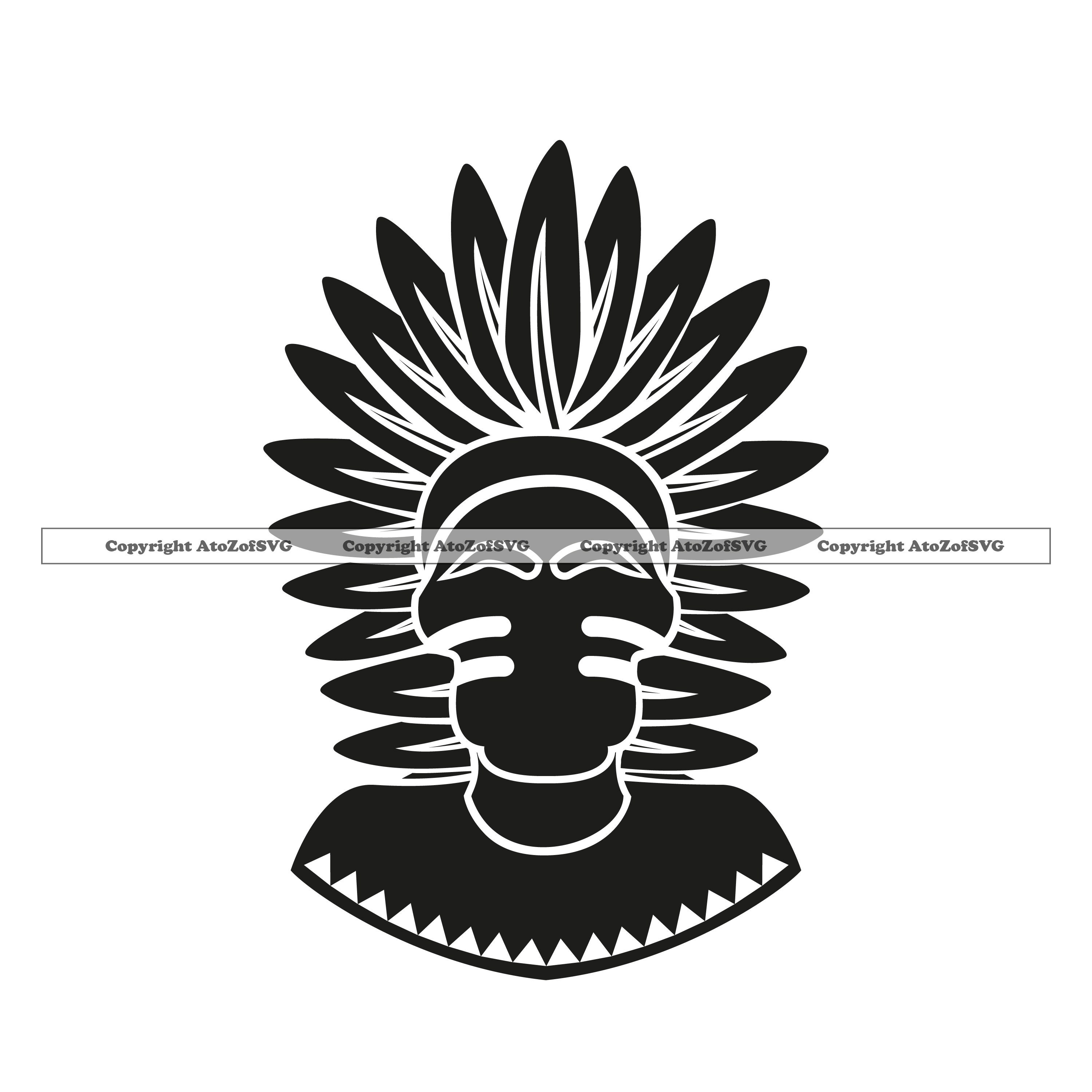 Cowboy Indian Headdress Feather Apache 