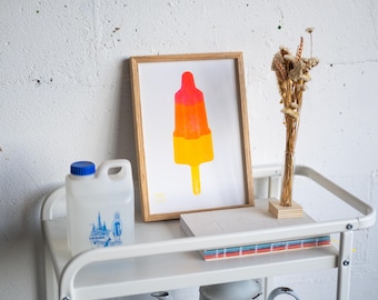 Zmers Raket IJsje Riso print mit Fellfarbe