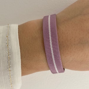 Japanese Silk Bracelet (Lilac)