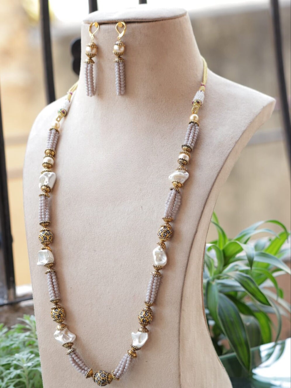 ネックレス・ペンダント Semi Precious Beads Necklace #7792 il_fullxfull.5861806496_ri0f.jpg