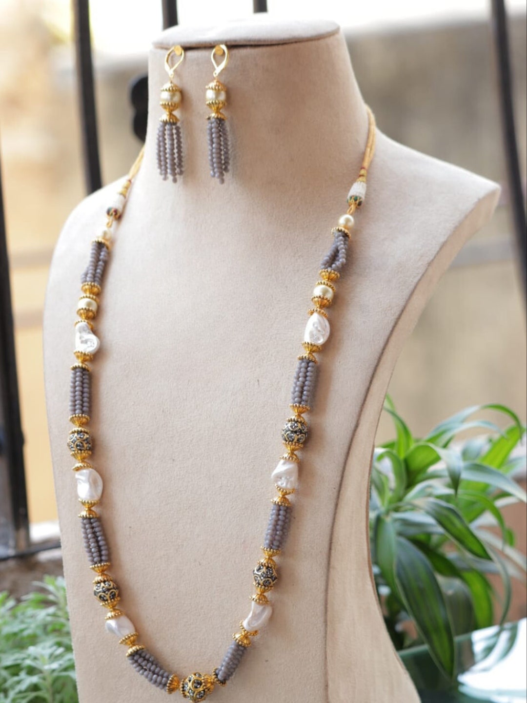 ネックレス・ペンダント Semi Precious Beads Necklace #7792 il_1080xN.5861805054_l6ha.jpg