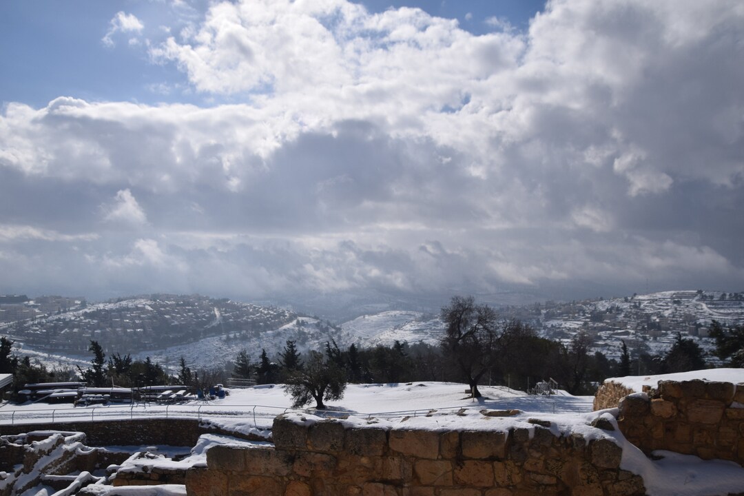 Jerusalem in the Snow Digital Photo - Etsy
