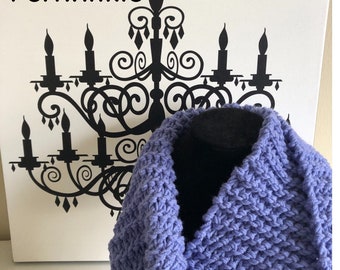 Infinity Scarf in Periwinkle