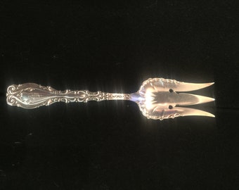 Antique Sterling Silver Cold Meat Fork