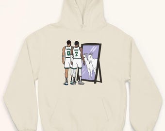 Bluza z kapturem Jayson Tatum i Jaylen Brown Mirror GOATs