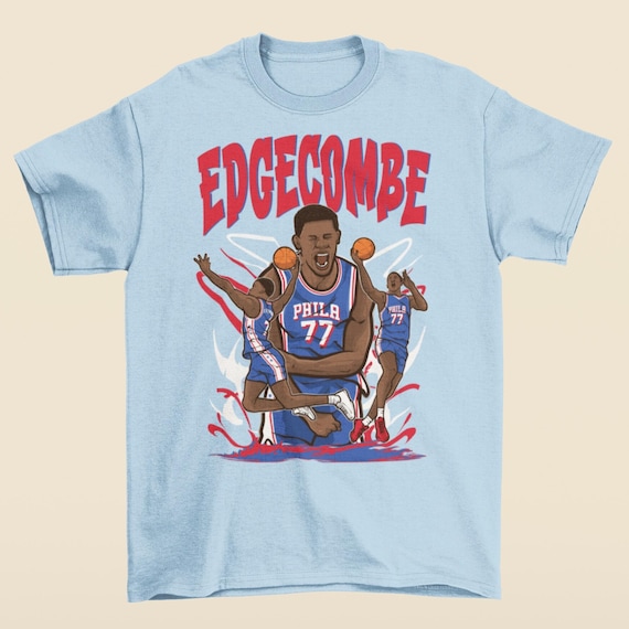 VJ Edgecombe Cartoon Style Philadelphia Basketball T-shirt - Etsy
