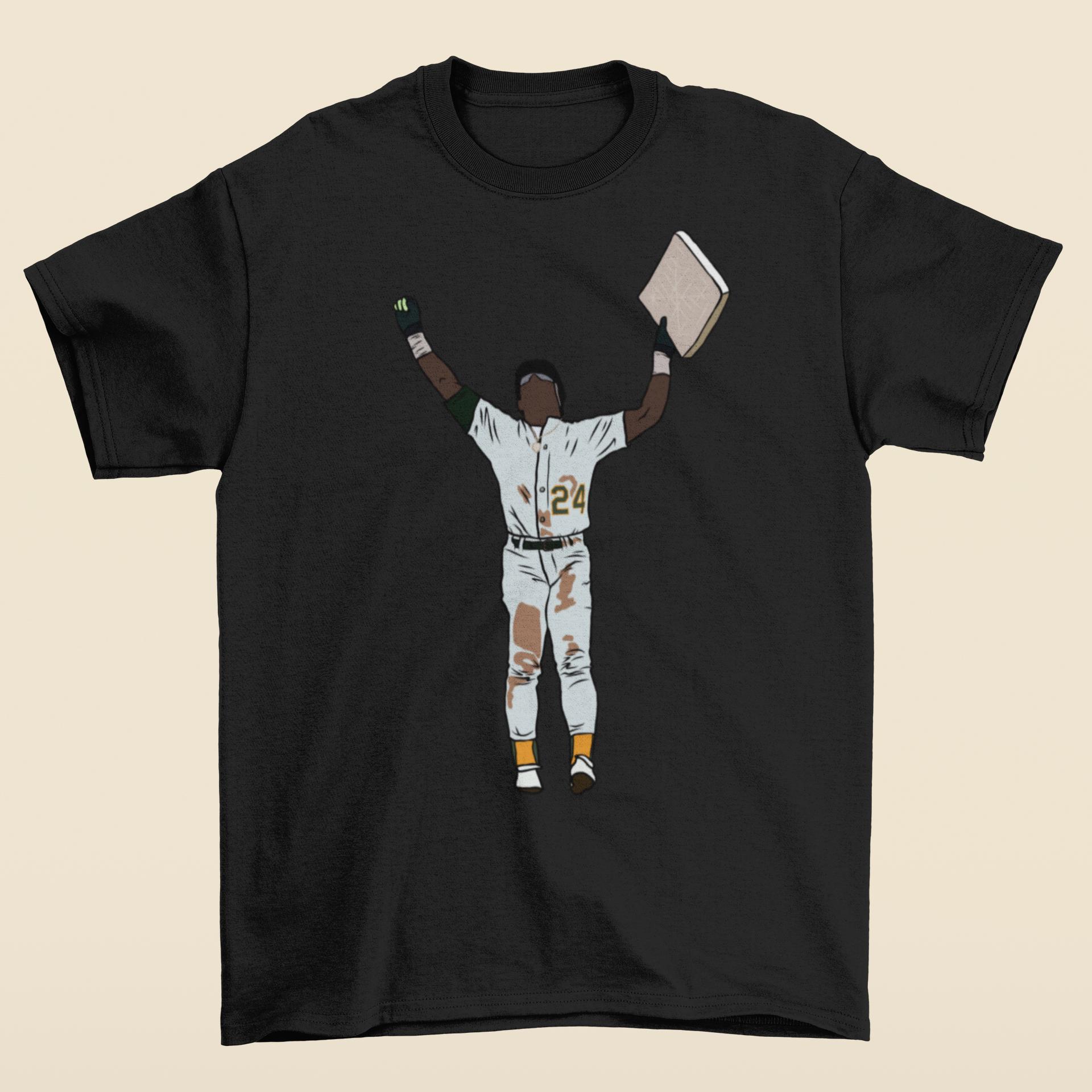 リッキー・ヘンダーソン 盗塁 Tシャツ - Etsy 日本
