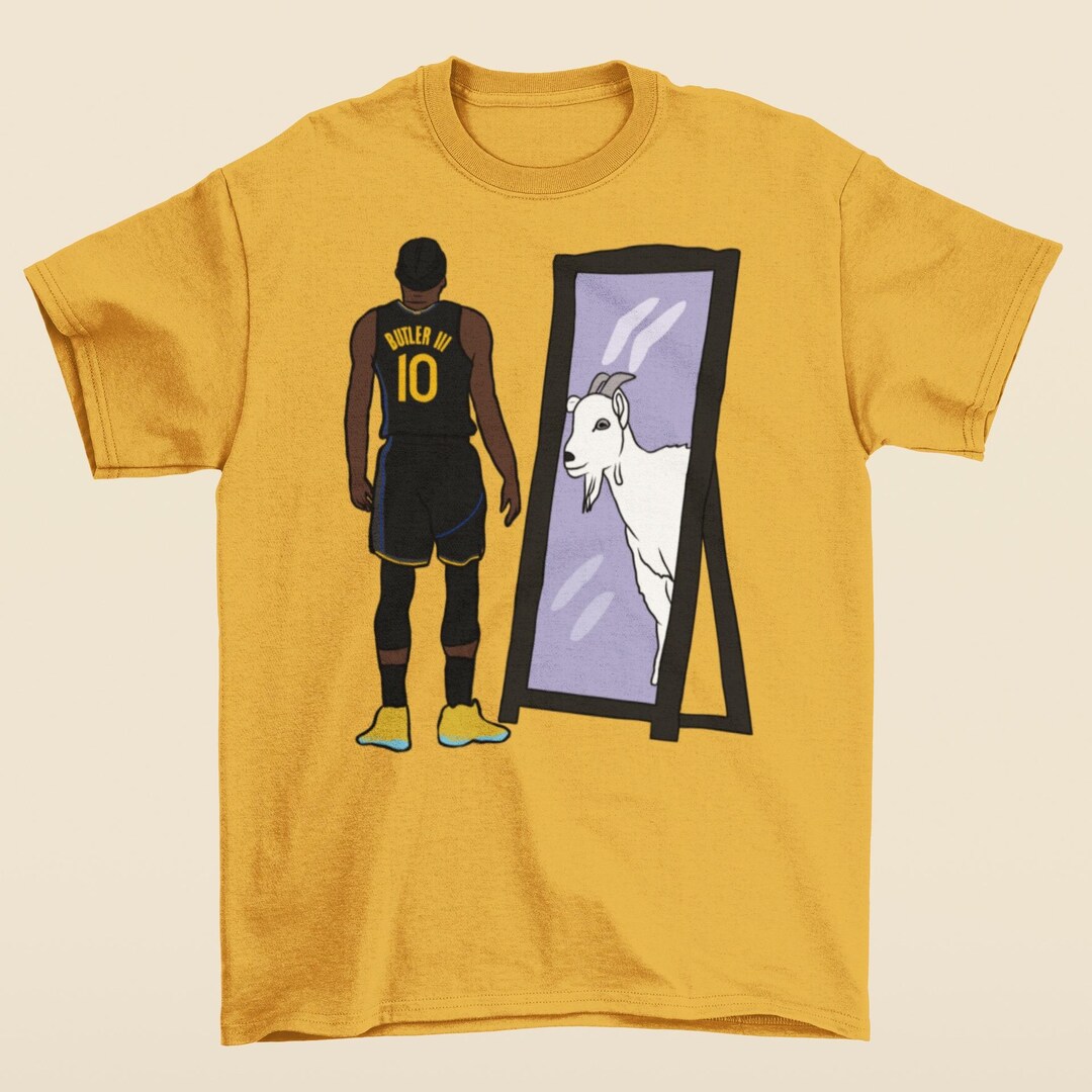 Jimmy Butler III Mirror GOAT Golden State T-shirt - Etsy UK