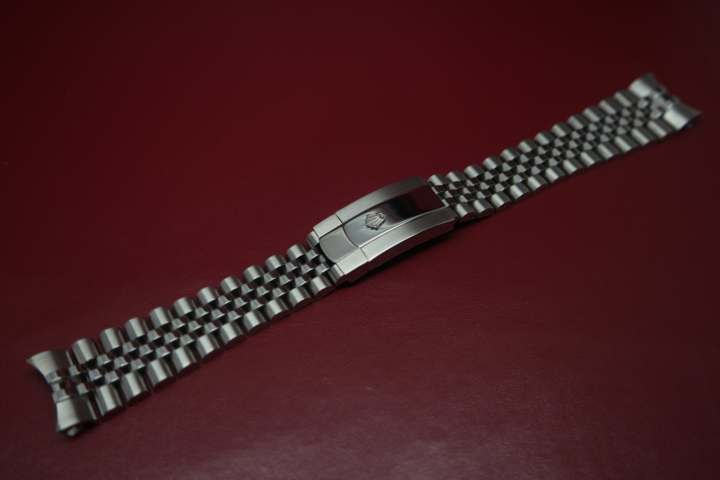New 20 21mm Jubilee For ROLEX Watch Metal Steel Bracelet Strap Band Da –  Watch Parts Global