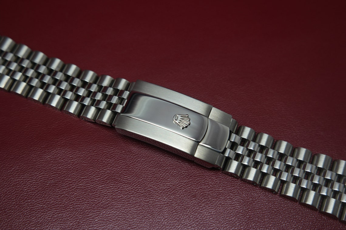 21MM/20MM Rolex Jubilee Stainless Steel Bracelet With Oyster Etsy UK
