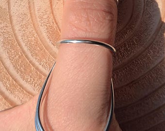 MCP Thumb Ring Splint | Maximum Support | Finger splint for EDS/Arthritis | Joint stabilization for hypermobility | Swan Deformity | Silver