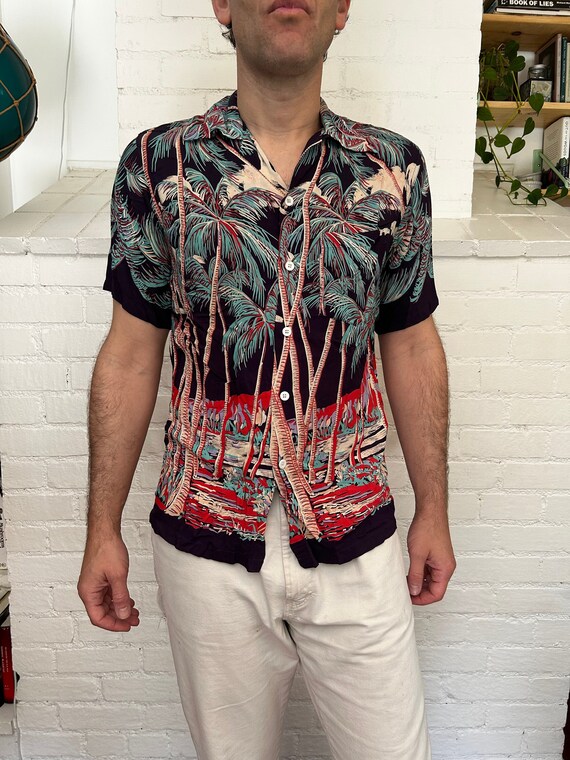 Kona Bay Vintage Aloha / Hawaiian Shirt