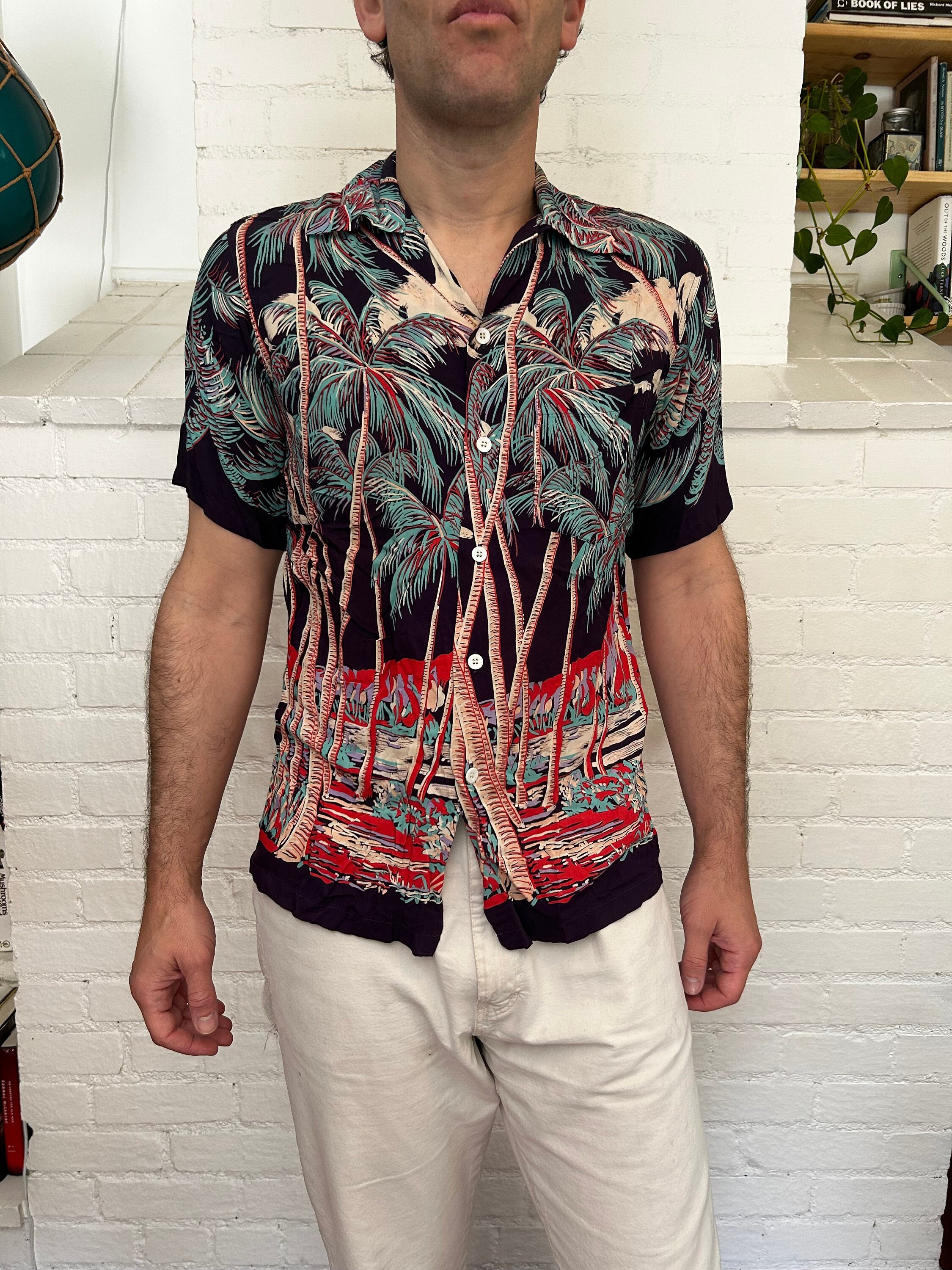 Kona Bay Vintage Aloha / Hawaiian Shirt - Etsy