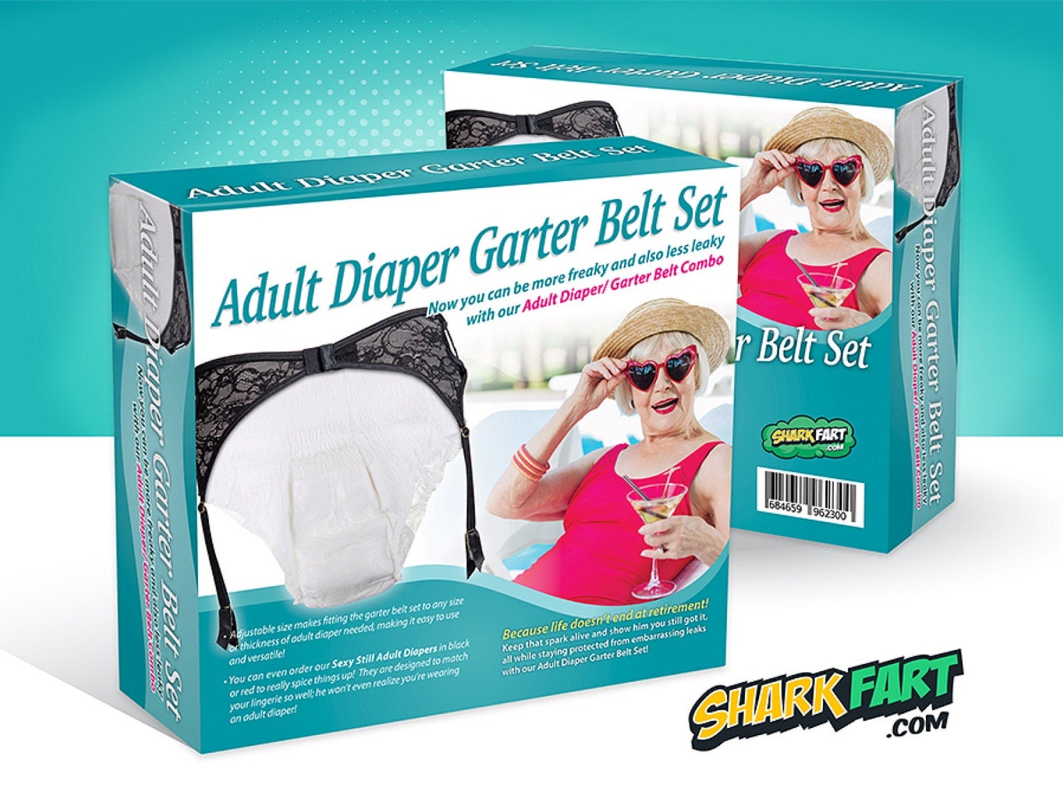 Prank Gift Boxes By Shark Fart Gag Gift Pranks For White Etsy Ireland