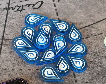 Unofficial Dune Compatible Water Tokens, Fan Made, Dual Sided