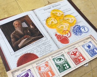 Eldritch Horror Focus Fan Made Tokens