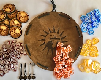 Unofficial Sleeping Gods: Health, Fatigue, Weapons, Command, XP,  Death Tokens, Captain Action, and Experience Point Satchel