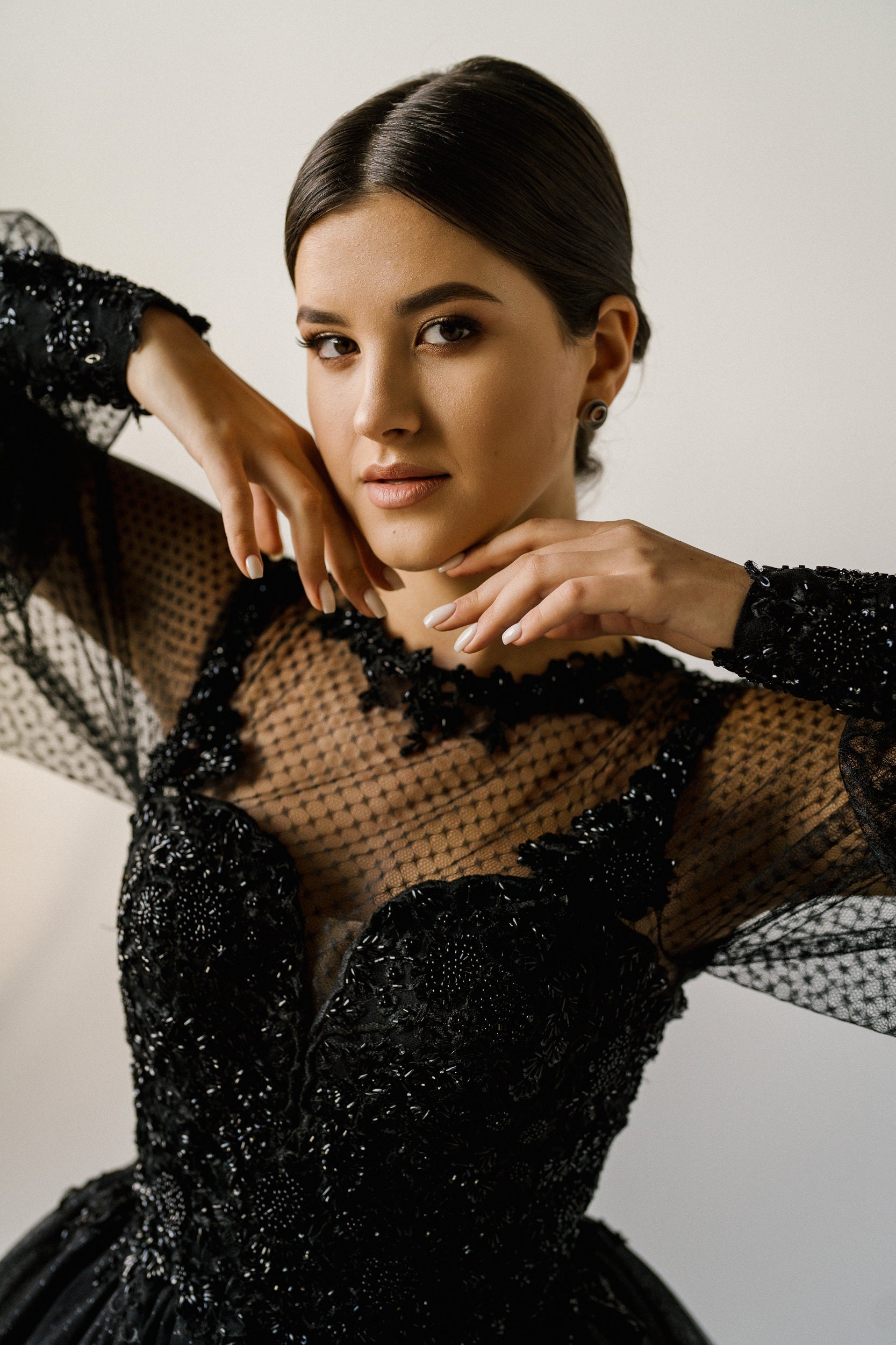 Black Bridal Gown, Black Wedding Dress, Black Engagement Bridal Gown,halloween  Black Wedding Dress