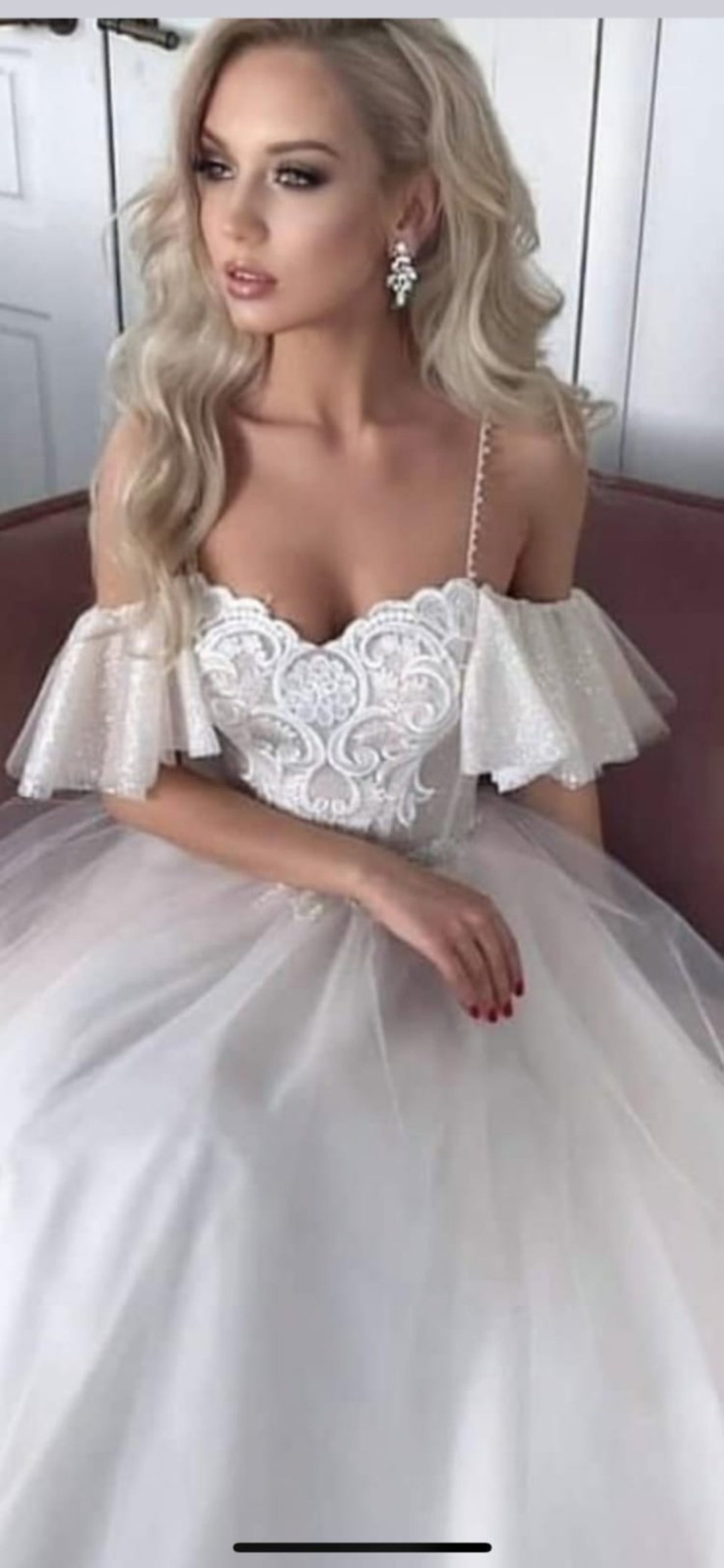 Elegant Wedding Dress Sleek Wedding Dress Corset Wedding - Etsy