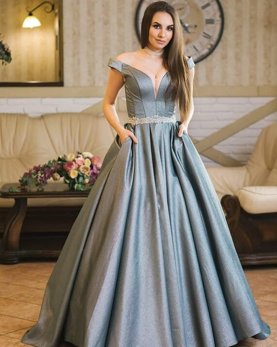 Plus Size Prom Gown