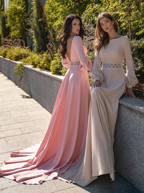 evening dresses long