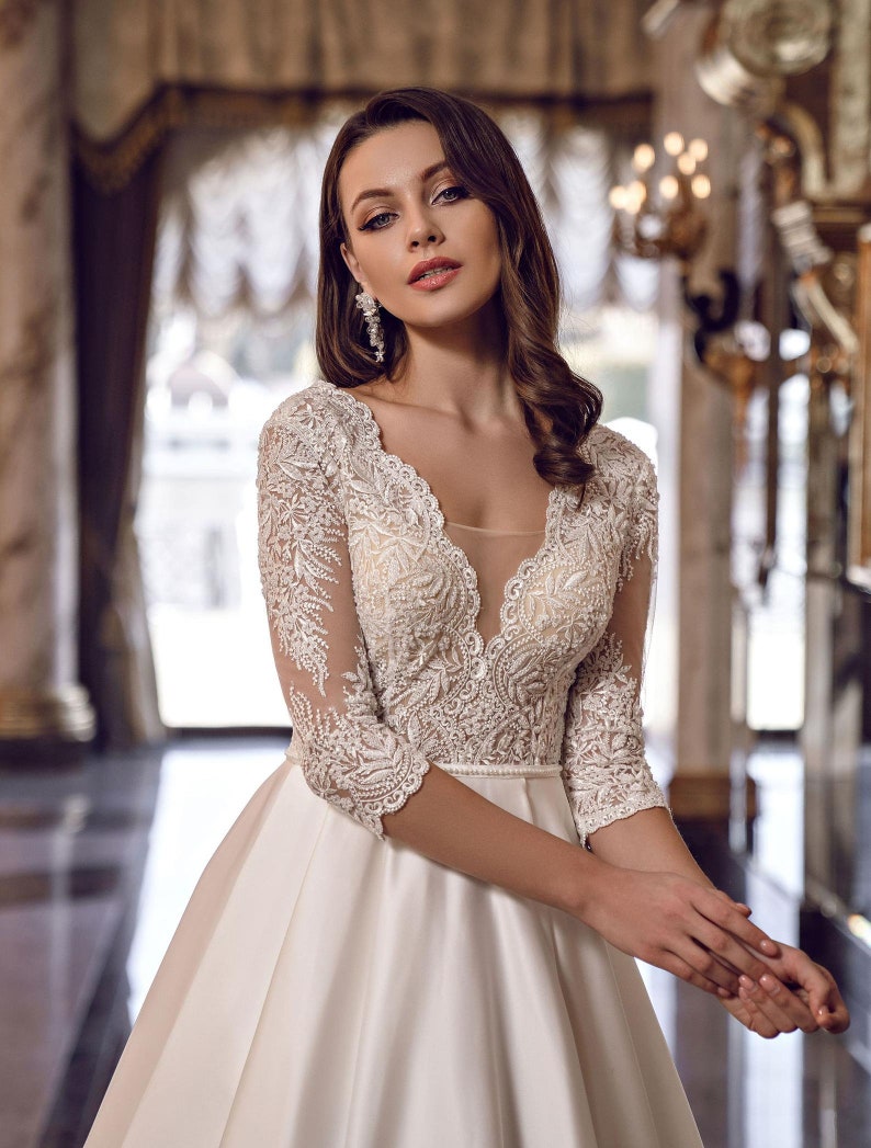 wedding gown luxury