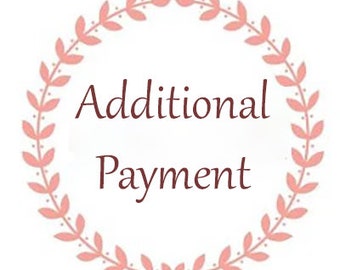 Additional Payment, Sewing Of Your Wedding and Evening Dresses