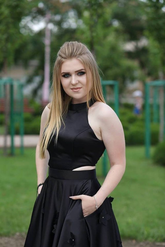 Avondjurk lange avondjurk kant avondjurk kleur bruidsjurk avond prom party jurken lange kanten jurk Etsy Nederland