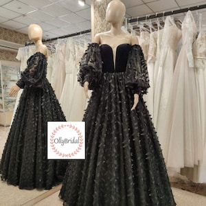 Black Lace Prom Dress, Black Simple Dress, Prom Dress, Evening Dress, Cocktail Dress, Feminine Party Dress, Maxi Dress