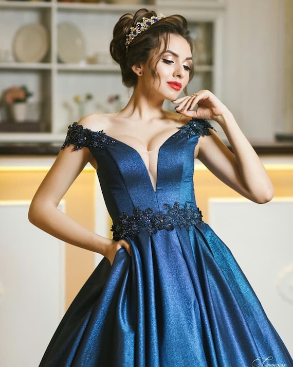 Sydney's Closet Plus Size Prom SC7333 Prom Gowns, Wedding Gowns and Formal  Wear - Celestial Brides