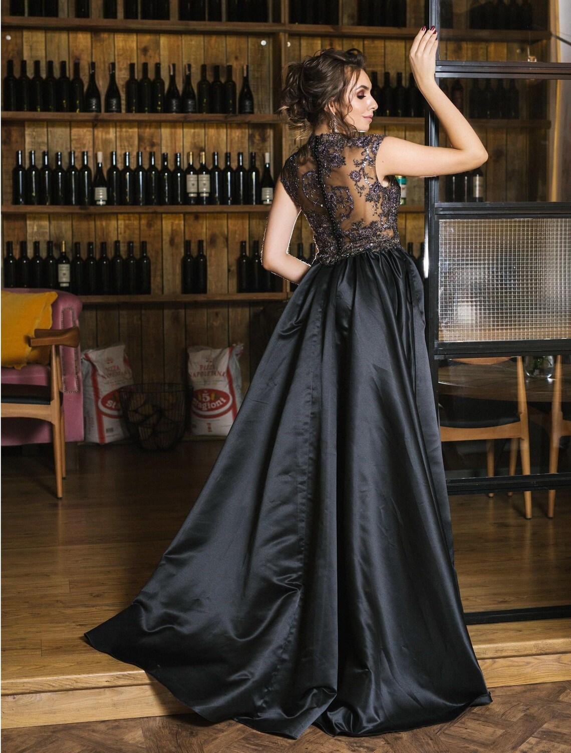 Evening Party Dress Graduation Elegant Dress Wedding Guest Etsy