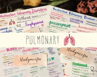 Pathophysiology Pulmonary Disorders Bundle with Knowledge Check