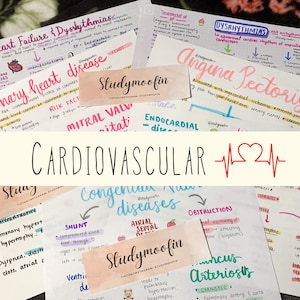 Pathophysiology Cardiovascular Diseases Heart Failure Notes with Knowledge Check