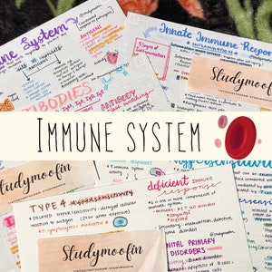 Pathophysiology Immune System Notes Bundle With Bonus Quiz - Etsy