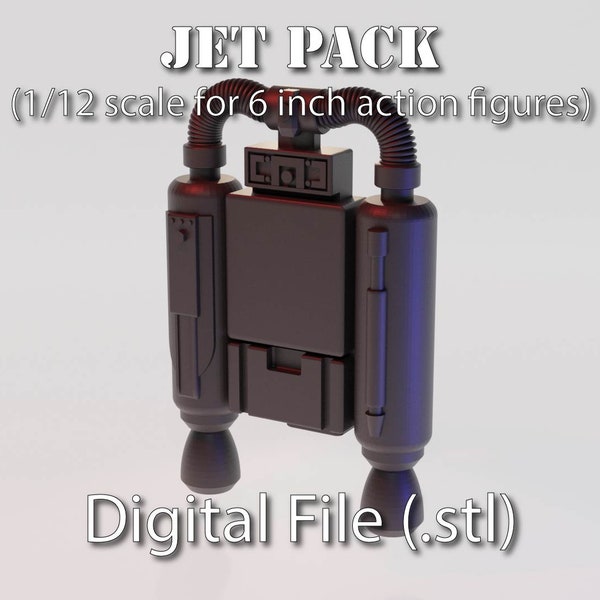 Jet Pack digital .stl file