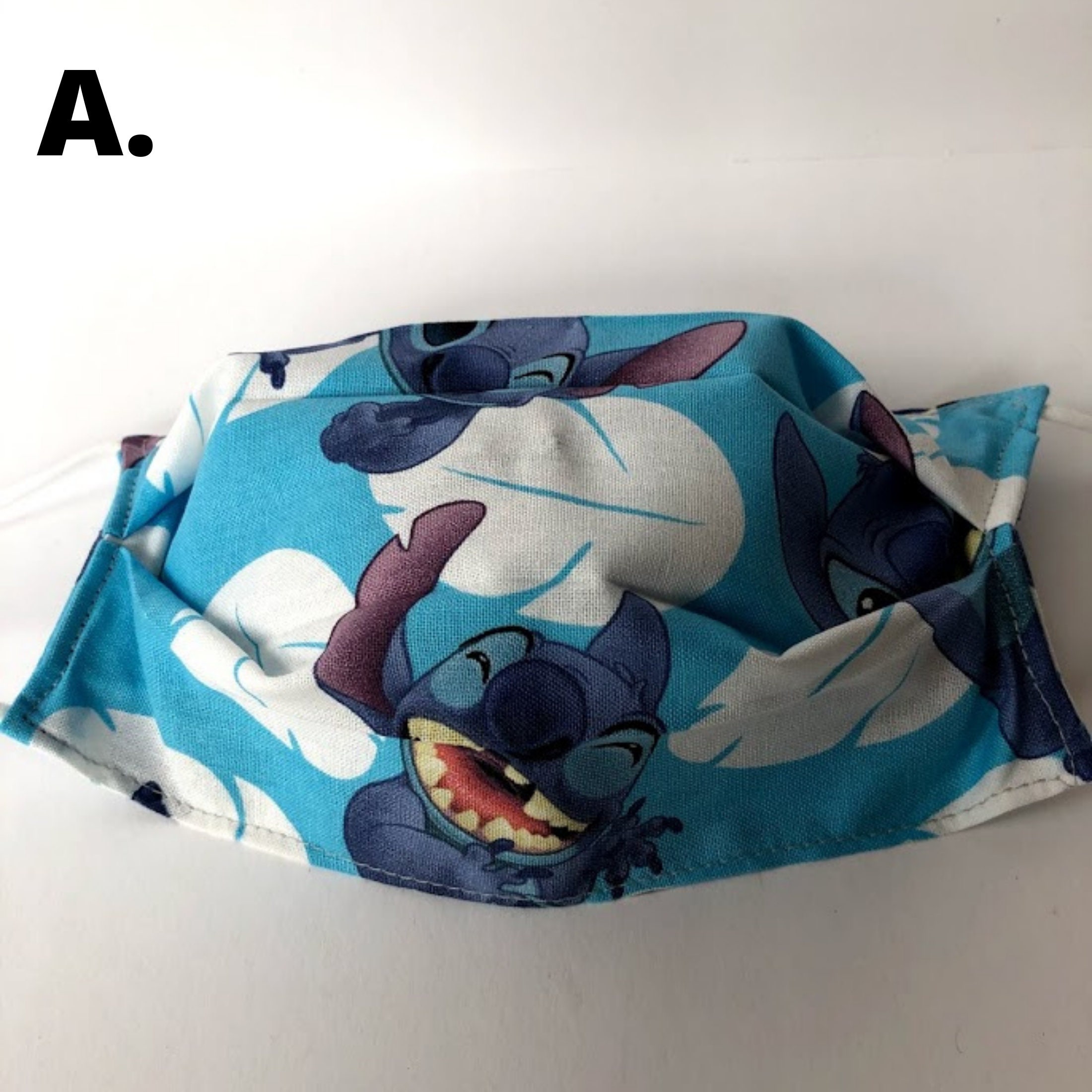 Stitch Face Masks/Face covering Stitch from Lilo and Stitch Etsy