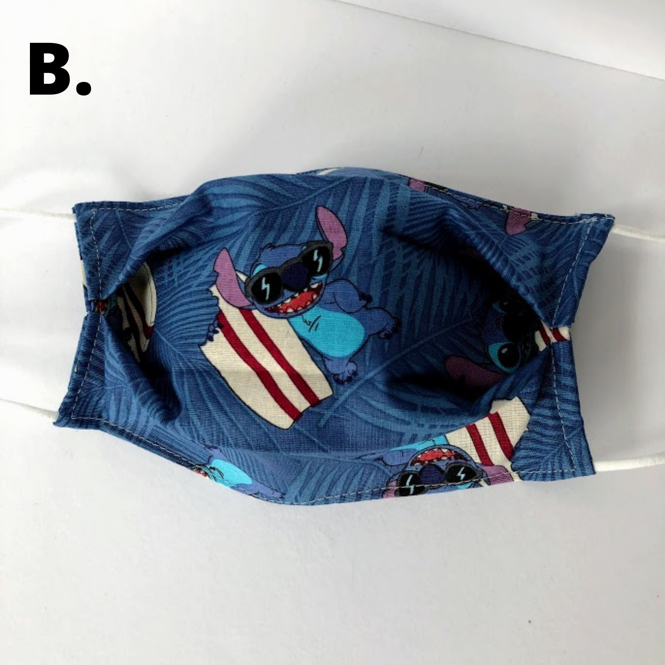 Stitch Face Masks/Face covering Stitch from Lilo and Stitch Etsy